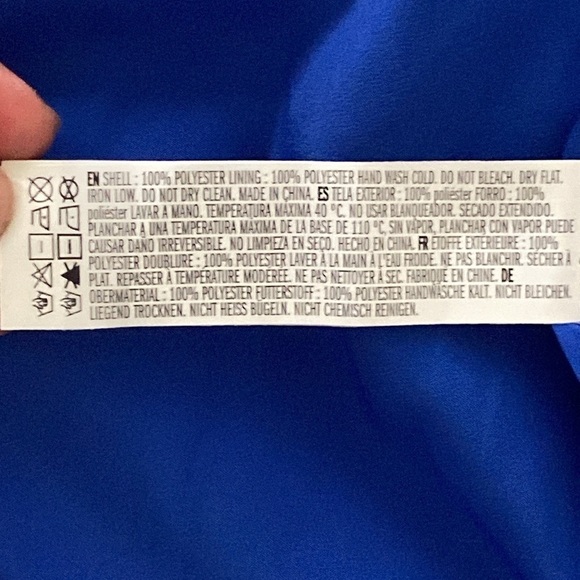 Forever 21 Juniors Blue sleeveless long maxi dress size M - Picture 12 of 14